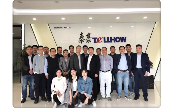The advanced teams of Tellhow Electric Division are selected, and these teams 
