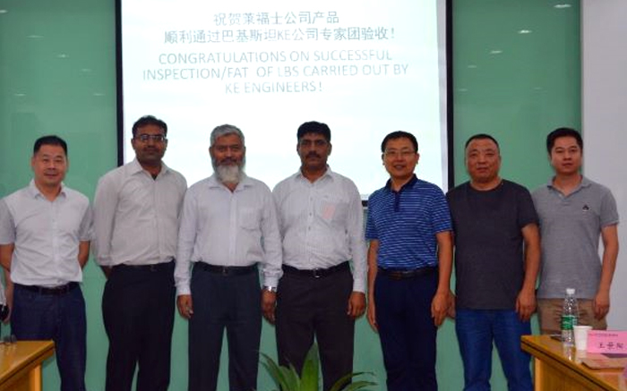 Tellhow | Raffles products successfully passed the acceptance of the National Power Company of Pakis