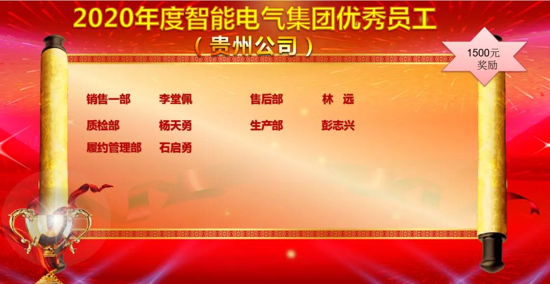 Smart Electric Groups 2021 staff meeting and commendation meeting were successfully held(图6)